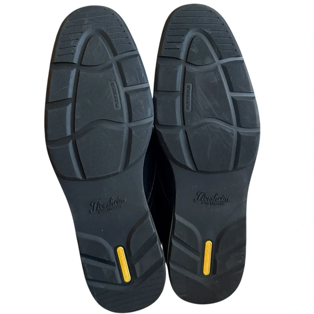 Florsheim Transit Plain Toe Oxford Men's Shoes Leather Black CH 15190 Size 12 M